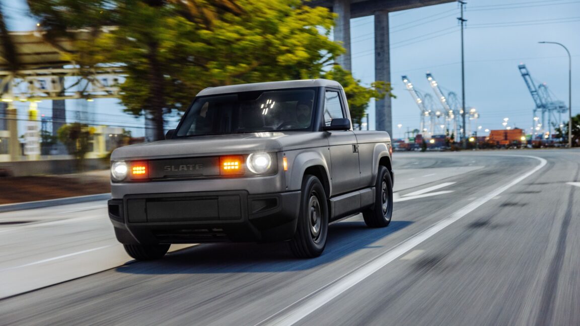 Possible Slate electric pickup price appears before June 24 debut