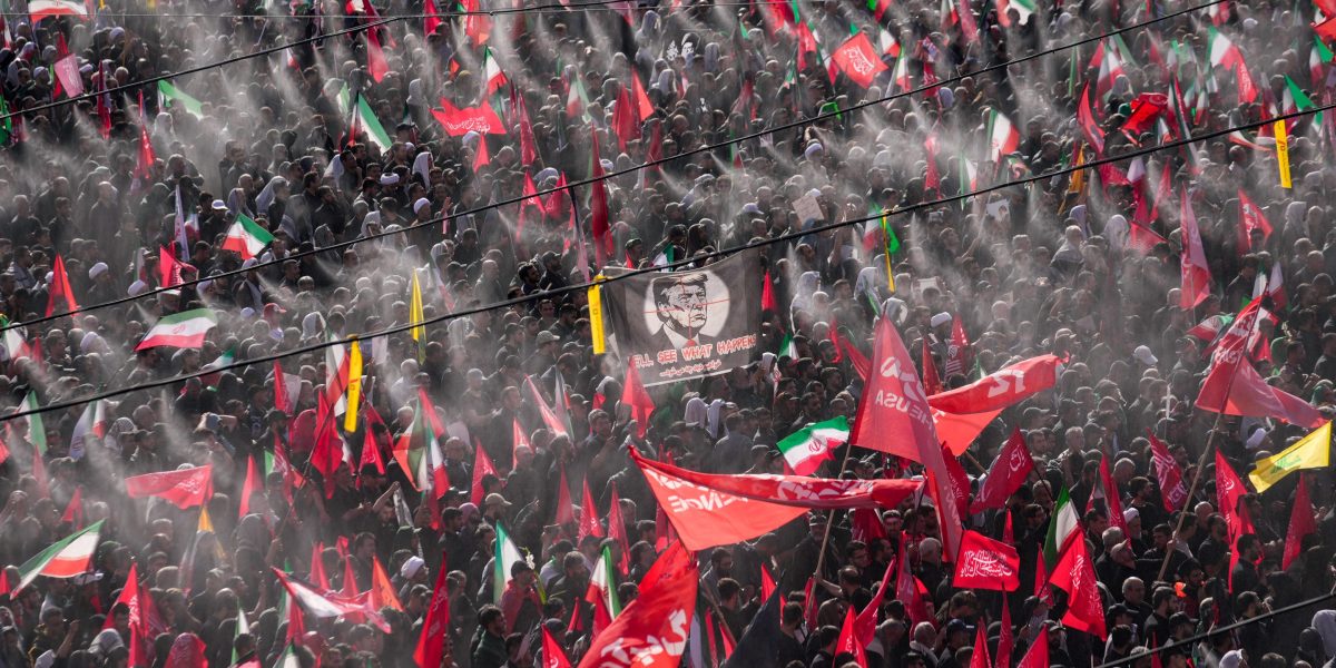 Iran mourns Khamenei as crowds call for revenge