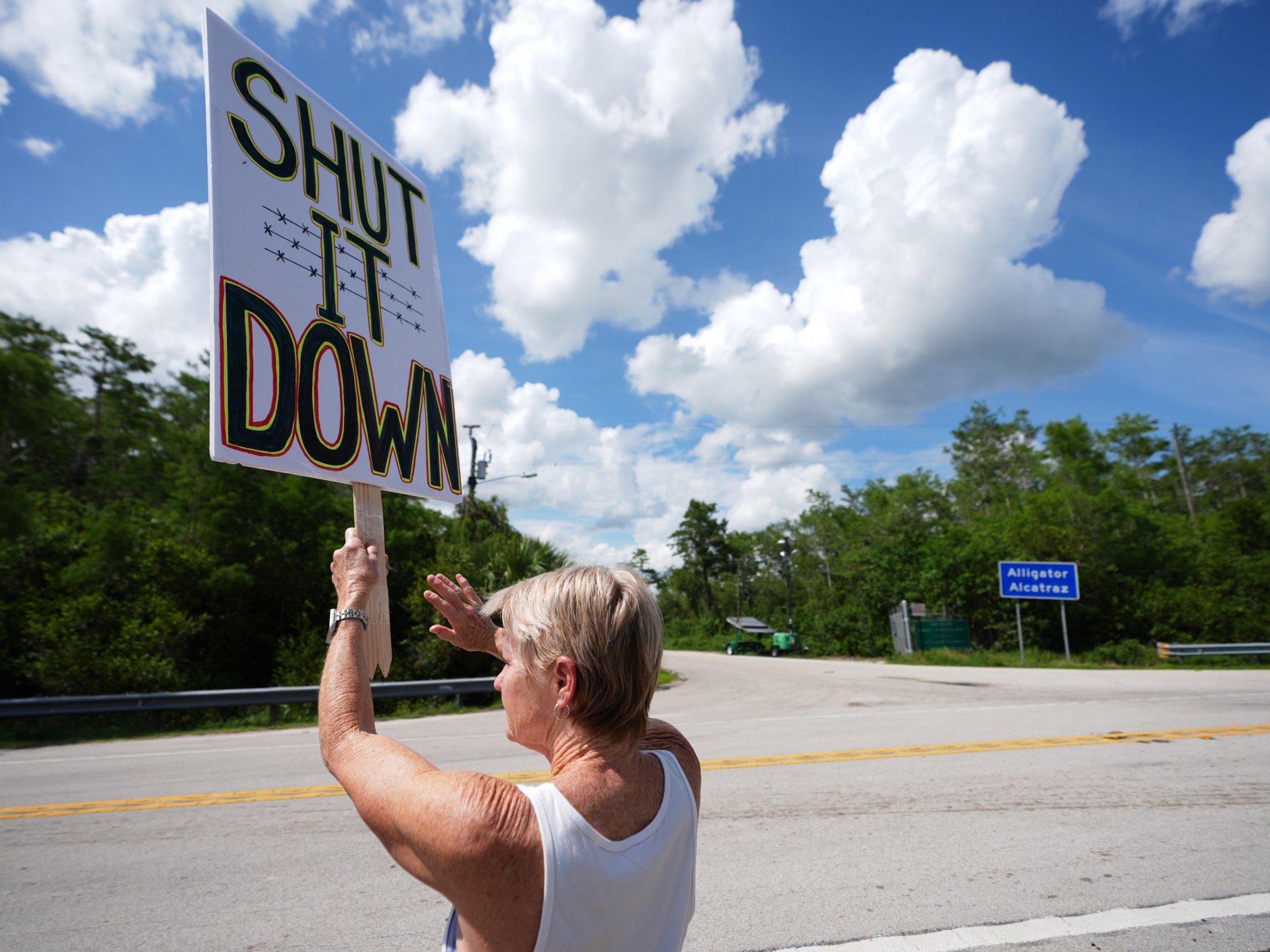 Detainees moved out of Florida immigration site ahead of storms