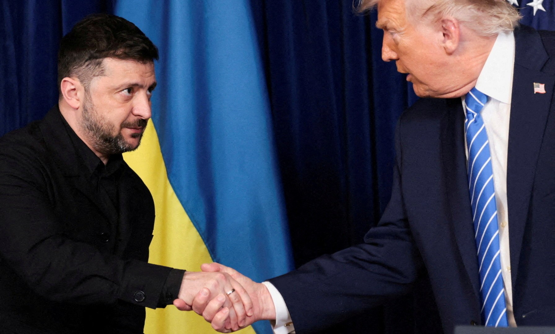 Zelenskyy Trump meeting at White House focuses on Patriots and peace talks