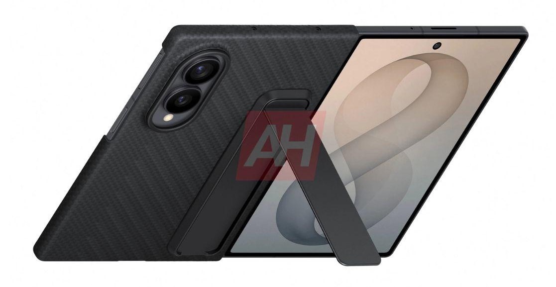 Leaked images show Samsung’s rumored wider Galaxy Z Fold 8