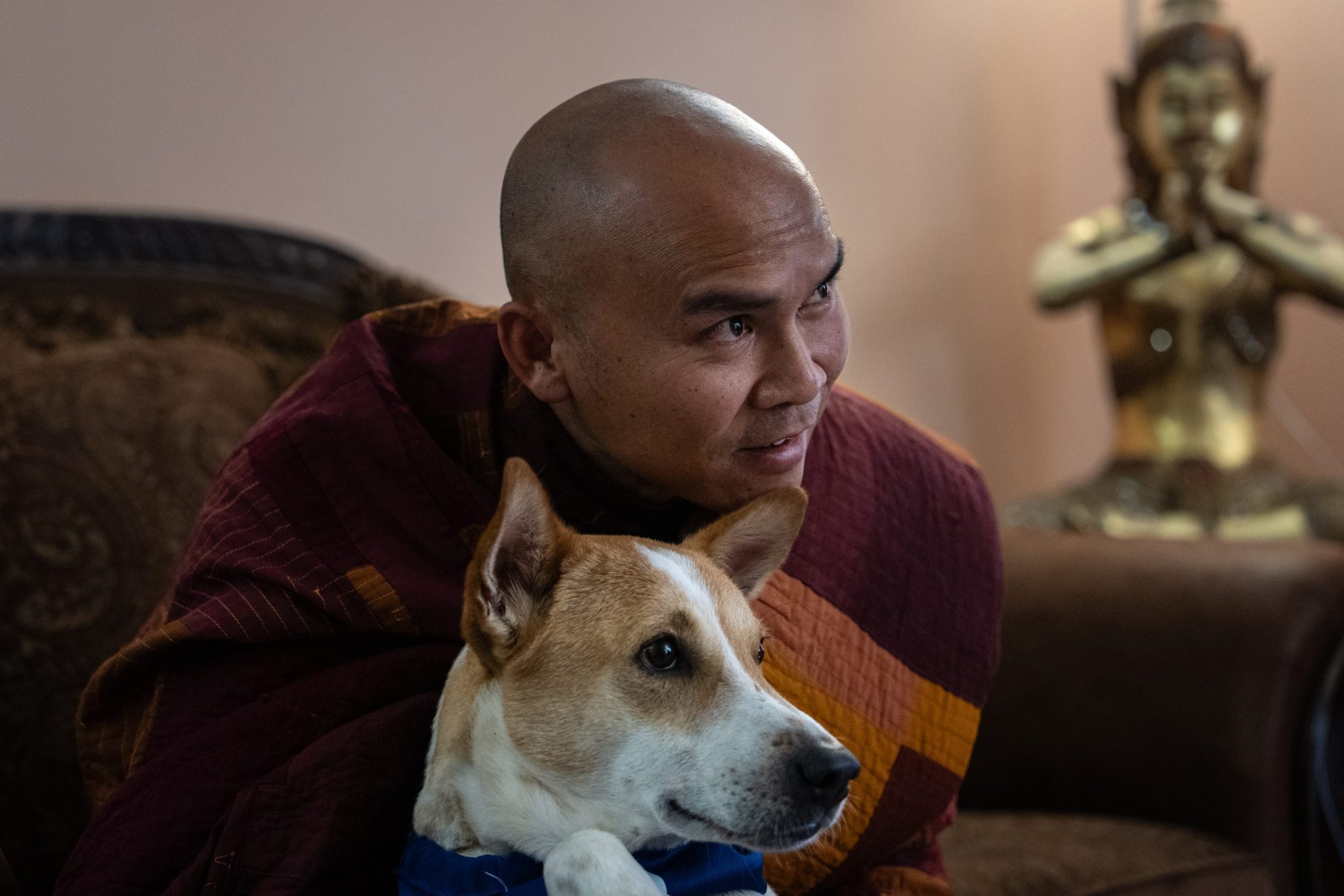 Texas monk’s peace walk brings an ascetic a global online audience
