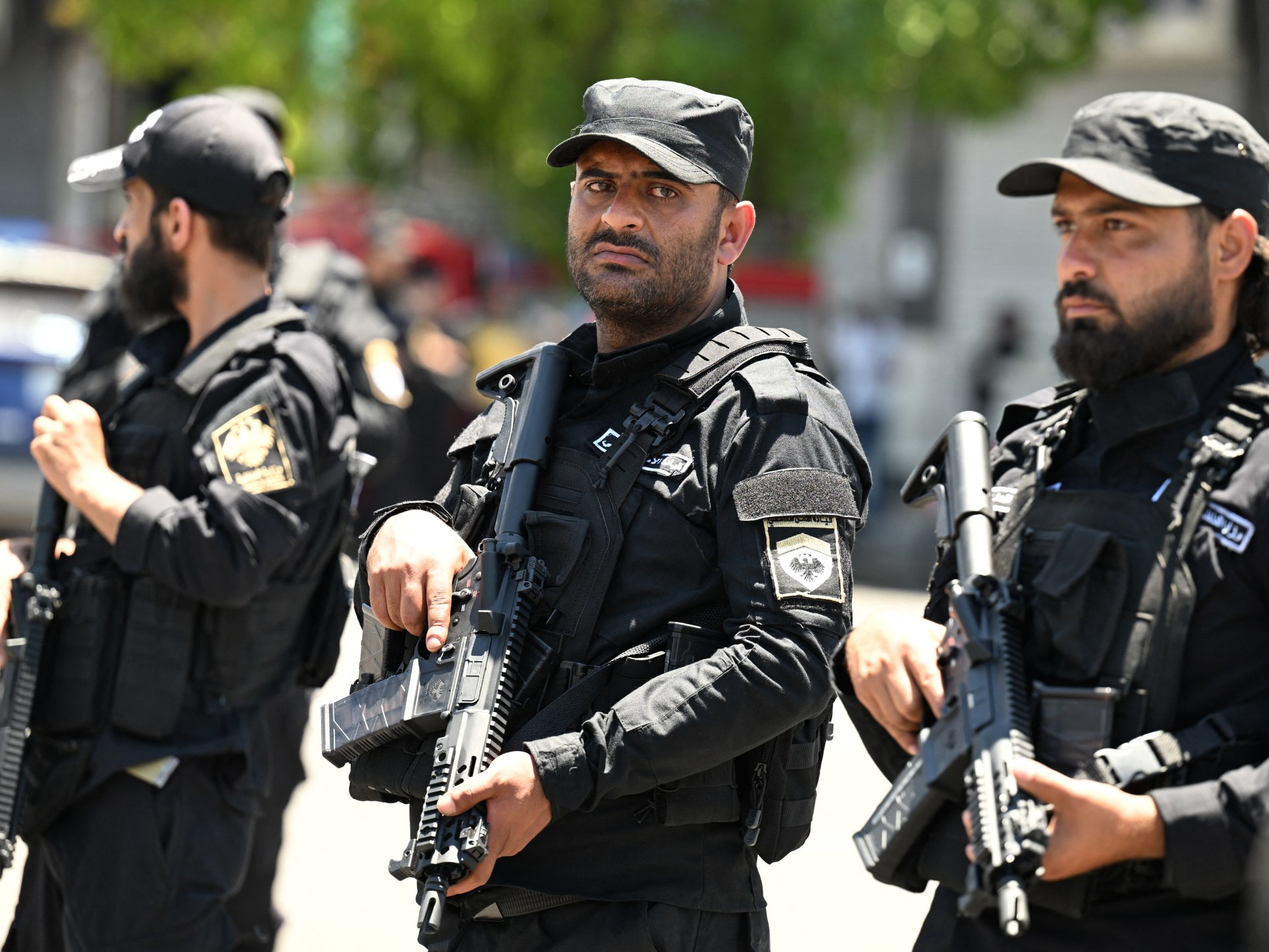 Damascus expands security after bombings during Macron visit