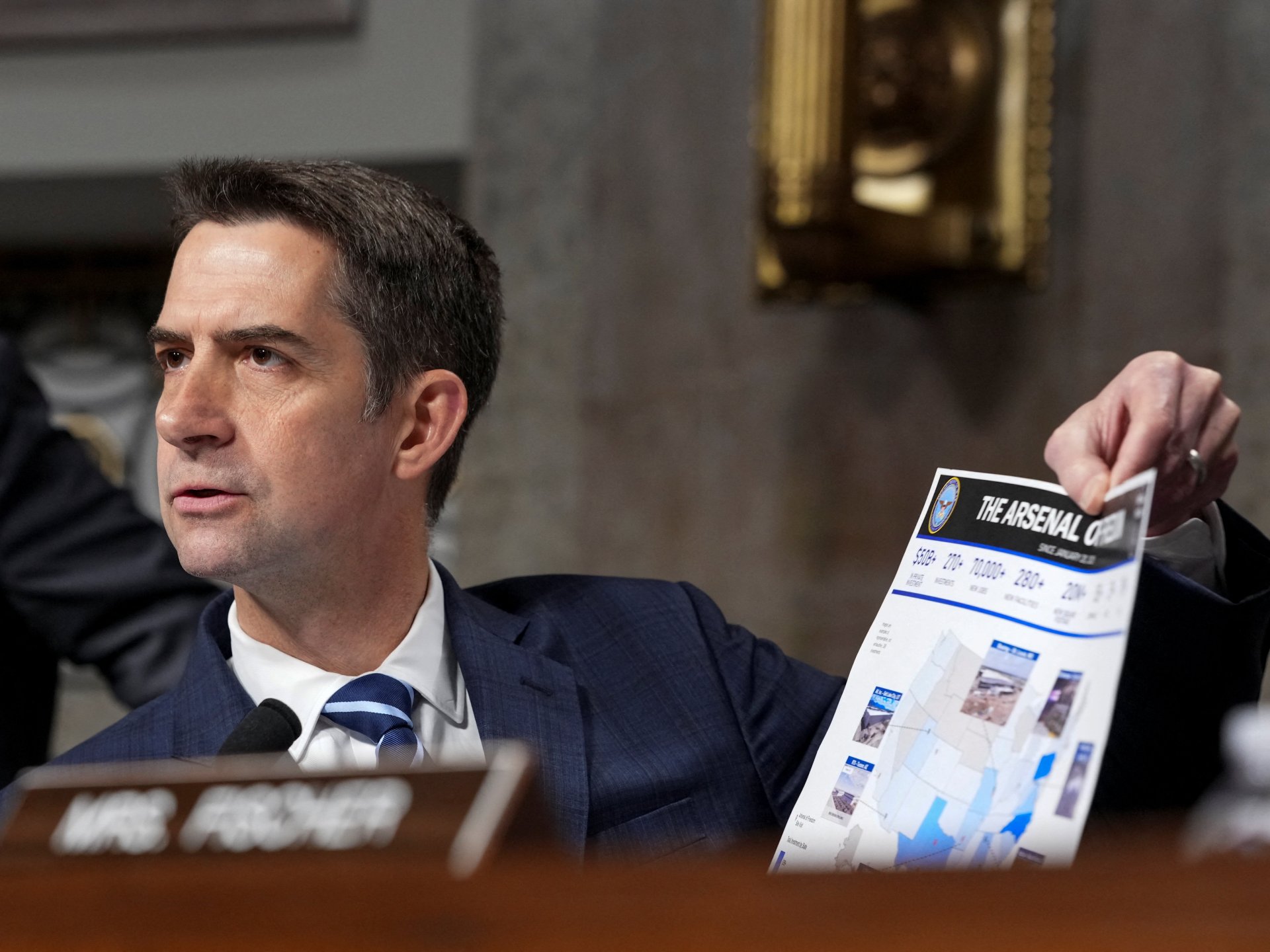 Cotton-backed bills would deepen US-Israel military ties, commentator says