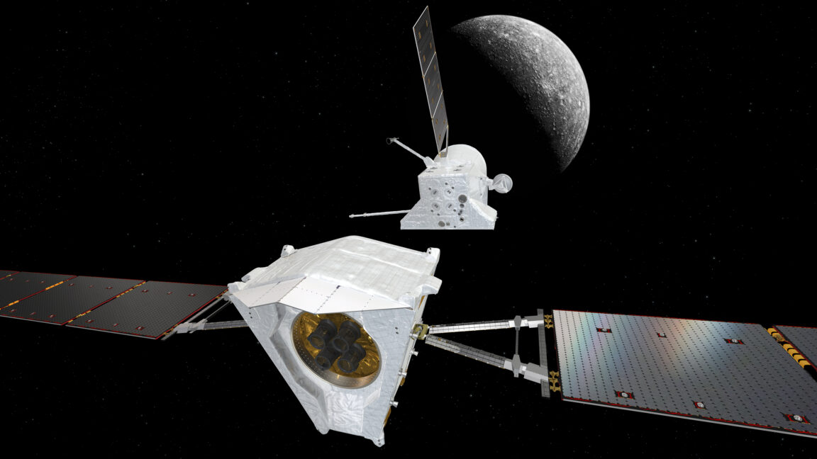 BepiColombo Mercury arrival enters final phase after transfer module separation