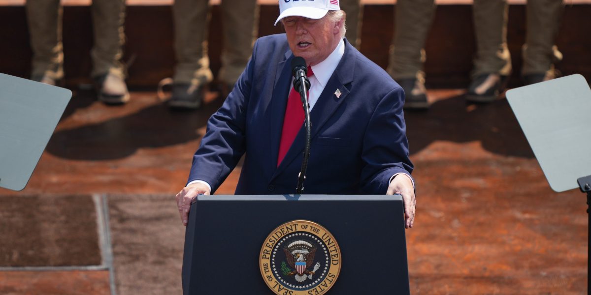 Trump tours new Roosevelt library before July 4 opening