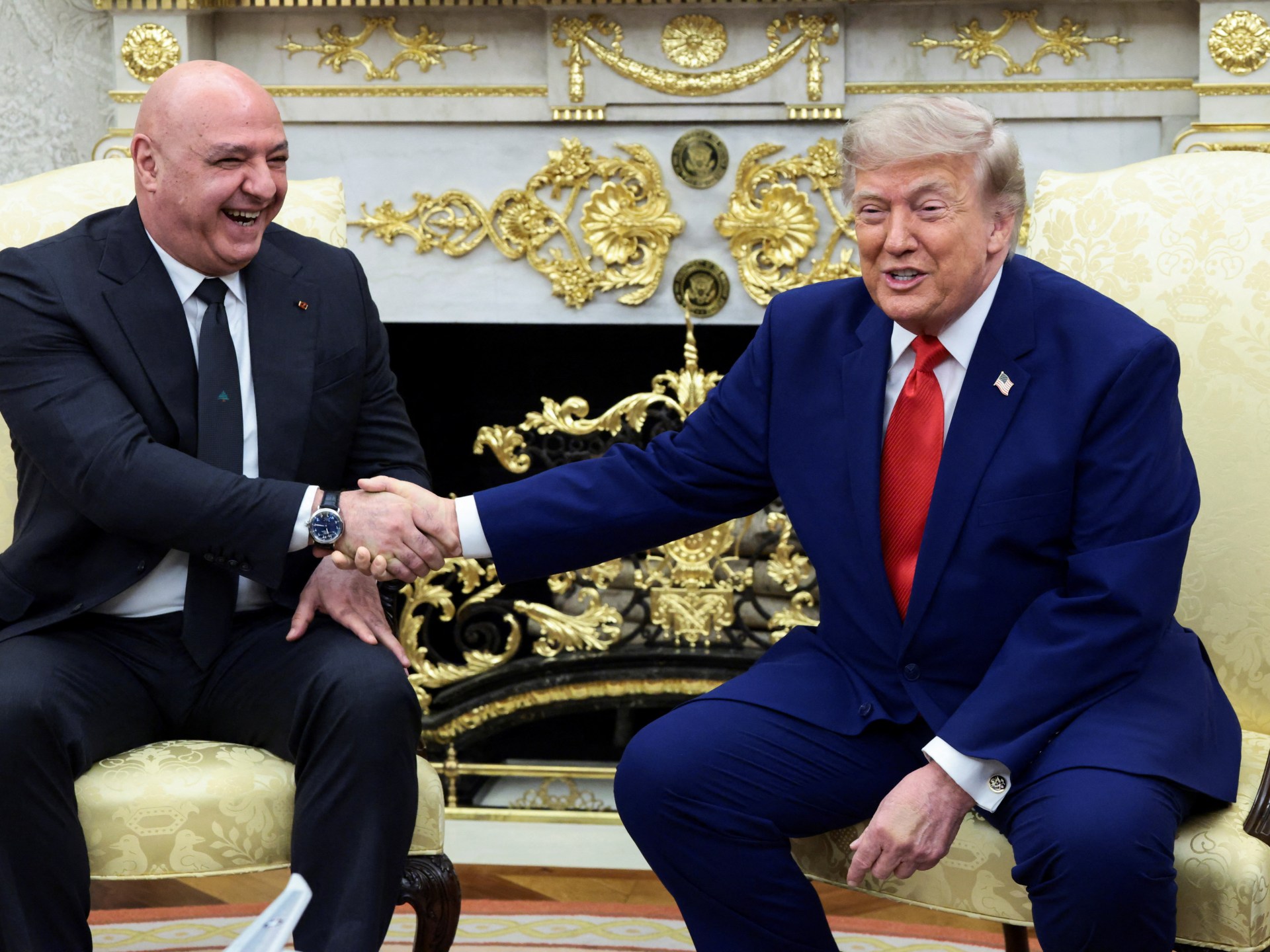 Trump pledges Lebanon aid without setting Israeli pullout timetable