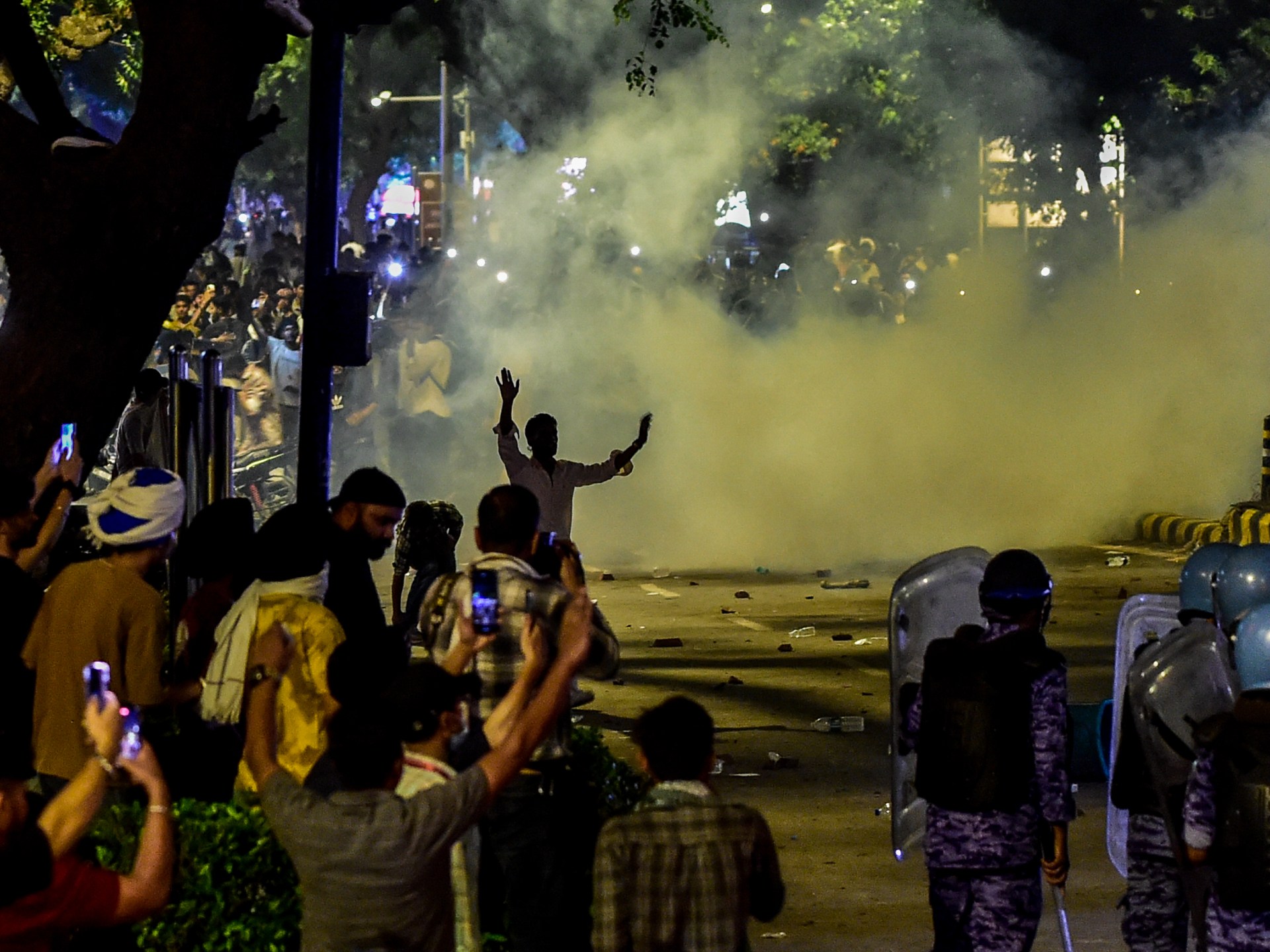 India student protests escalate with calls for Modi to resign