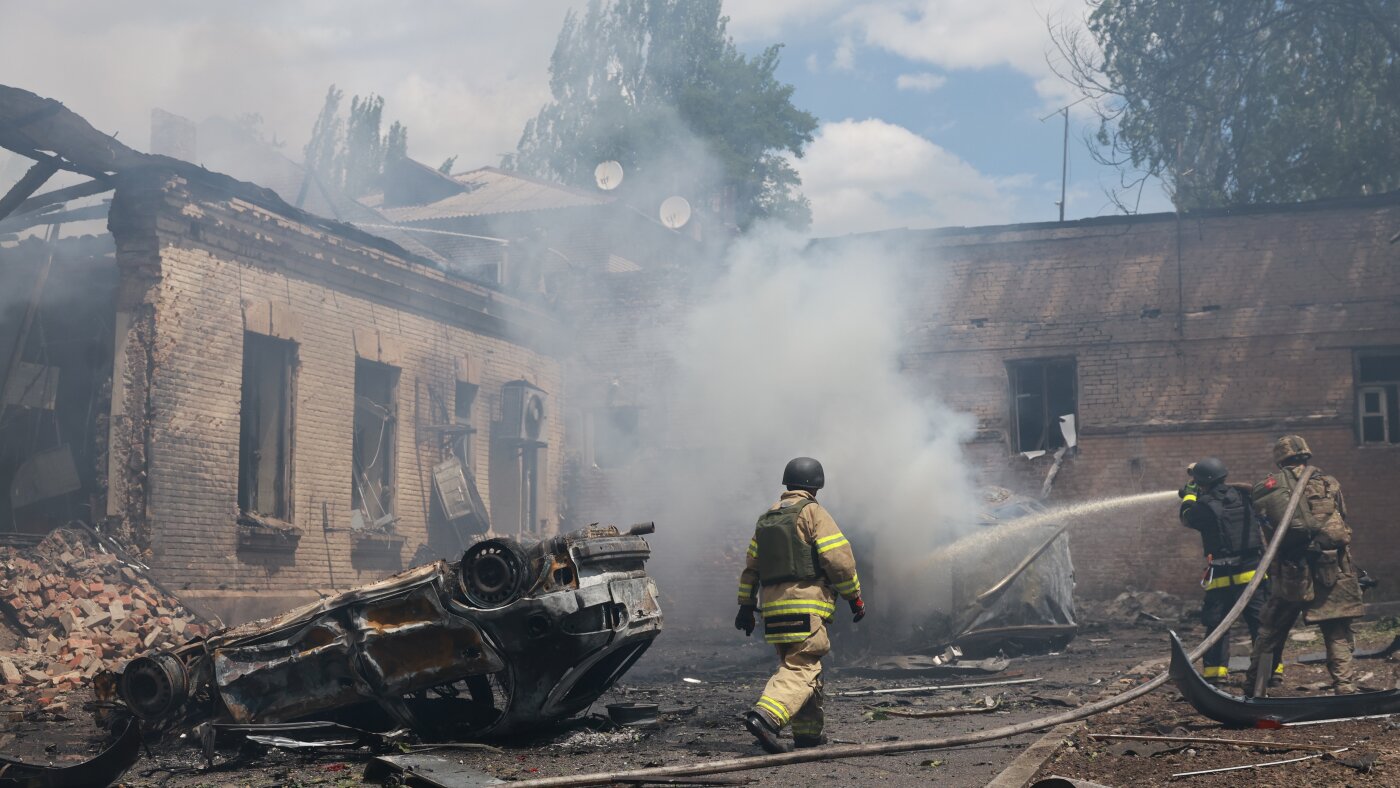 Ukraine sends hundreds of drones into Russia as Moscow hits Ukrainian cities