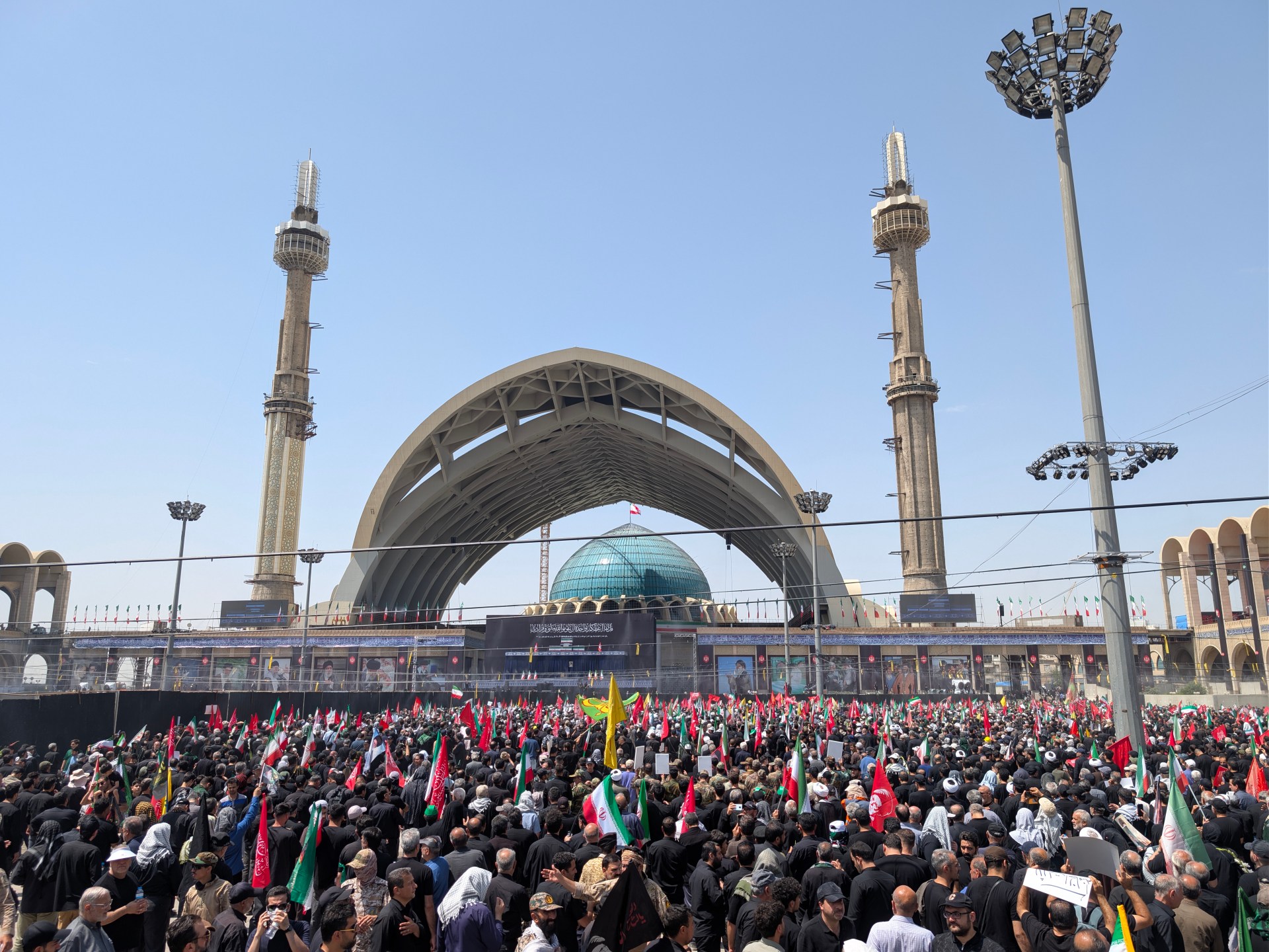 Iran stages mass mourning for Khamenei under vows of revenge