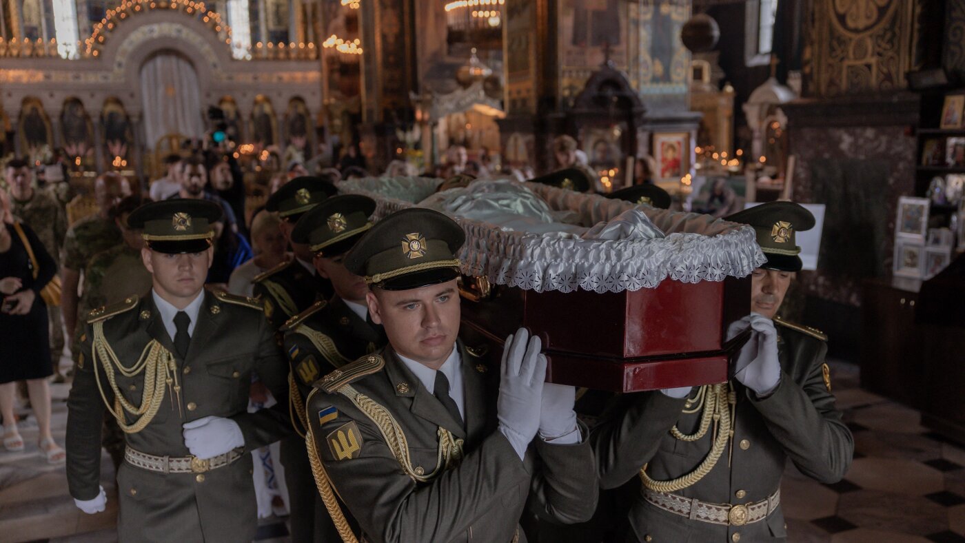 Oleksiy Yukov death: Ukraine honors volunteer who recovered war dead
