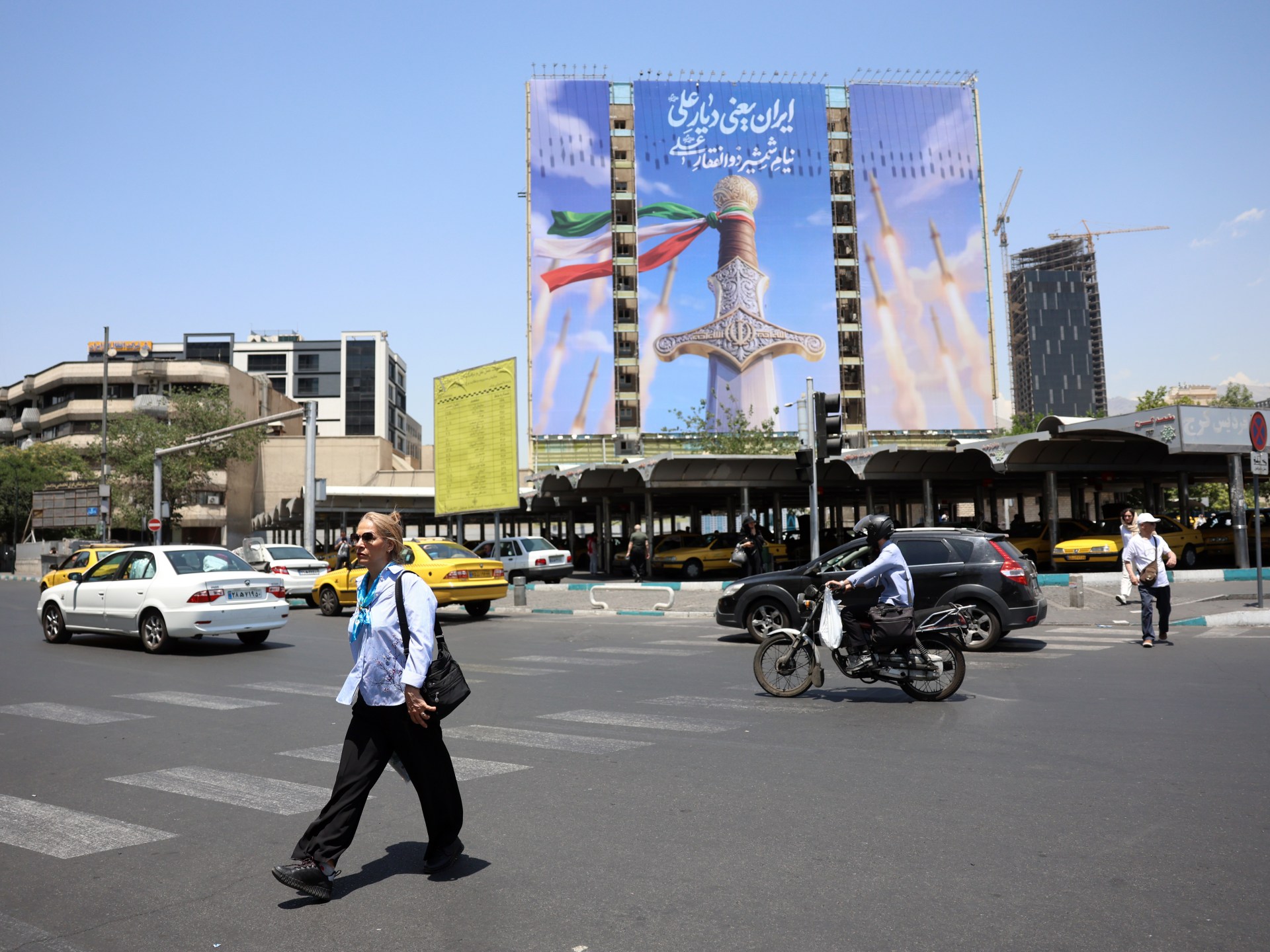 Trump says Iran strikes were canceled as Tehran weighs draft deal