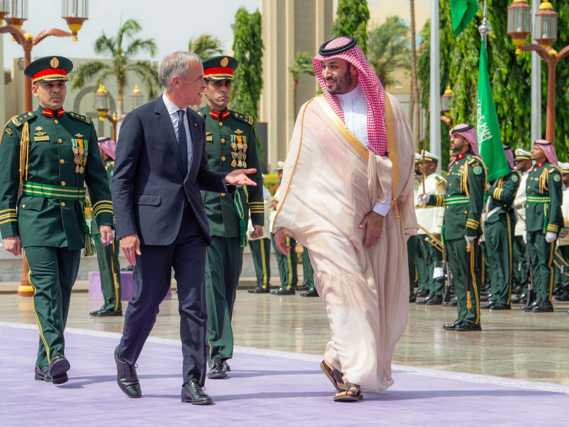 Carney visits Saudi Arabia to expand energy and mining ties