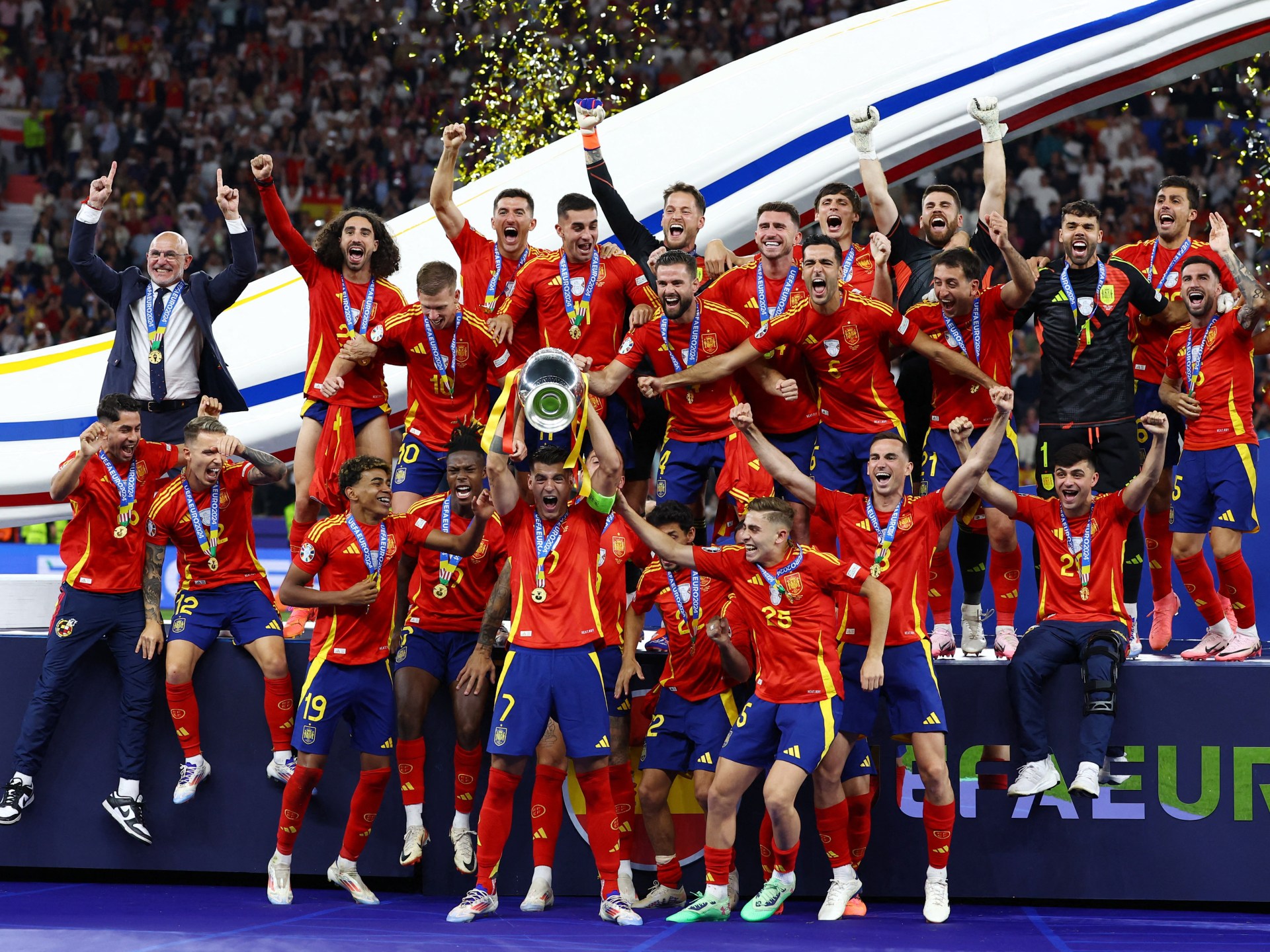 Commentator ties Spain’s World Cup win to Gaza solidarity
