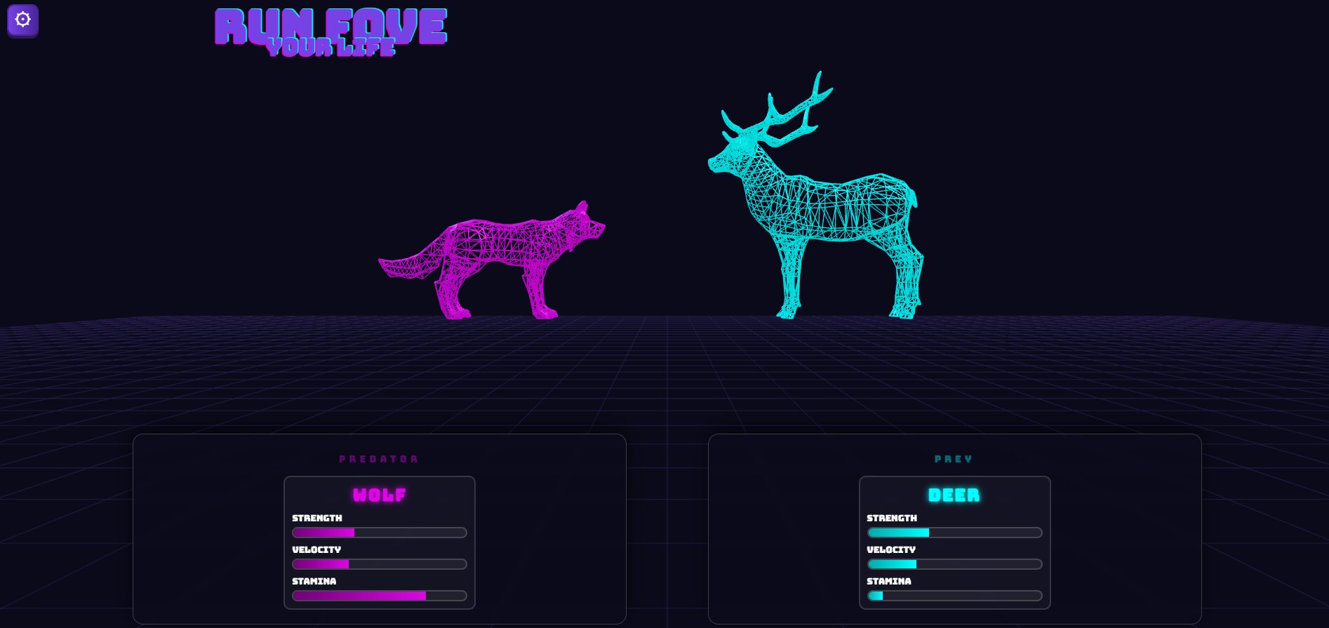 Researchers turn predator-prey chase data into an online game
