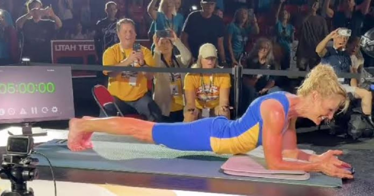 DonnaJean Wilde completes five-hour plank as Guinness review continues