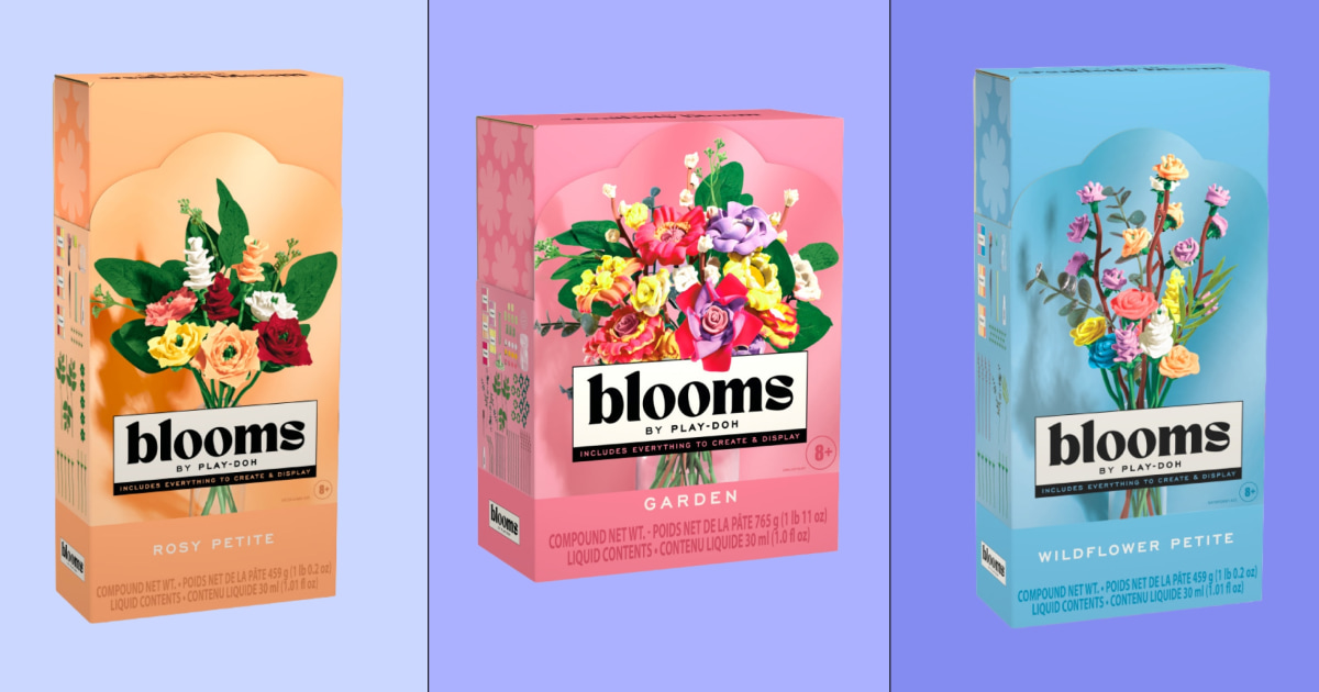 Play-Doh rolls out adult flower-making kits
